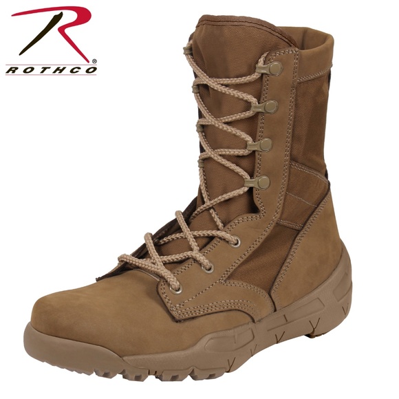 Rothco V-Max Lightweight Coyote Brown Tactical Boo - Picture 1 of 4